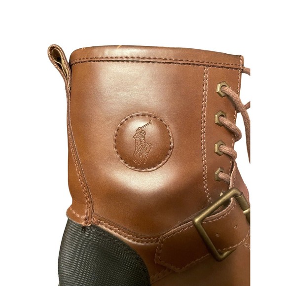 Men’s Polo Ralph Lauren Weybrook Combat Military Duck Boots - Size 9 main image 6